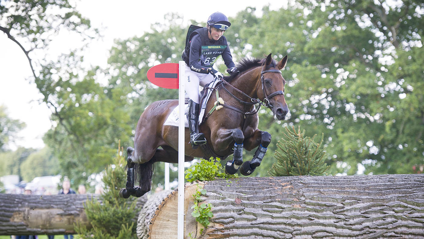 Burhgley Horse Trials cross country day 02 09 2017 VANIR KAMIRA Piggy French