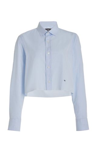 Cotton Cropped Shirt