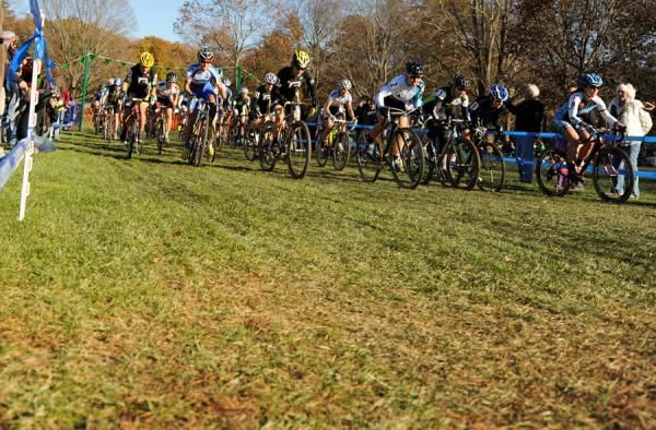 The women get underway