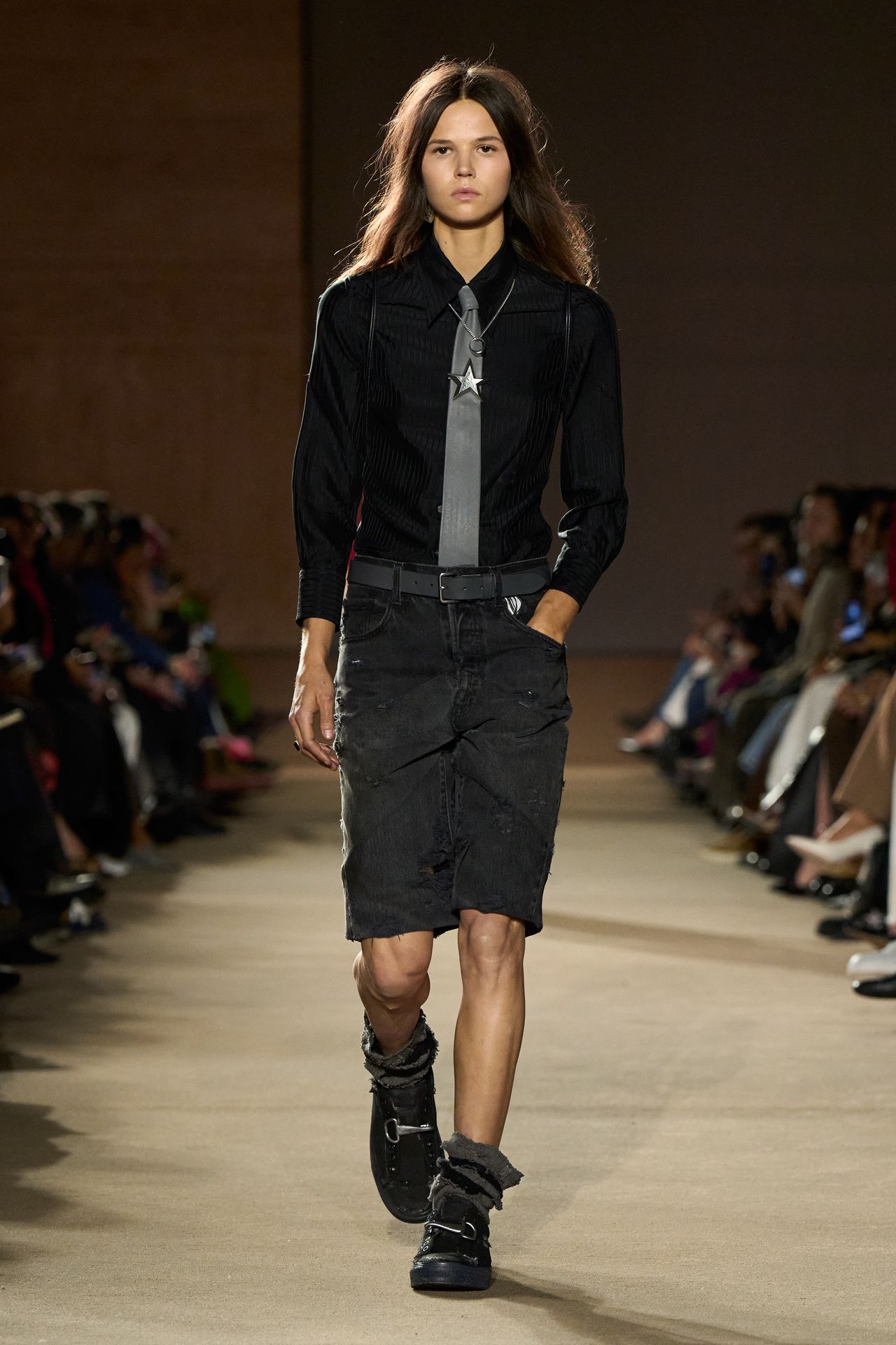 models walk the Coach Fall 2026 runway at New York Fashion Week