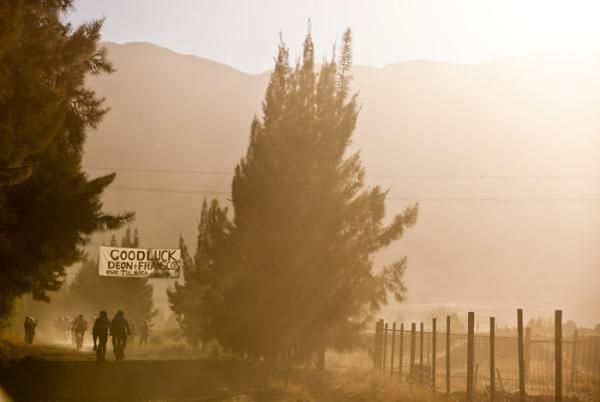 General view during stage 1 of the 2011 Absa Cape Epic Mountain Bike stage race held from Saronsberg Wine Estate in Tulbagh