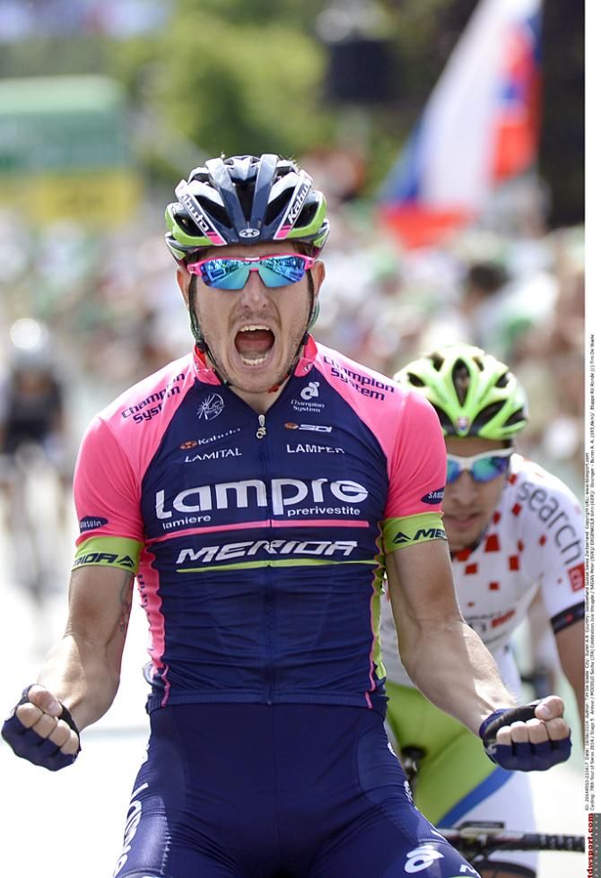 Sacha Modolo (Lampre-Merida) wins stage 5