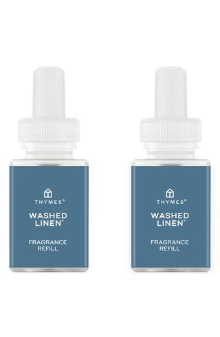 X Thymes Washed Linen 2-Pack Diffuser Fragrance Refills