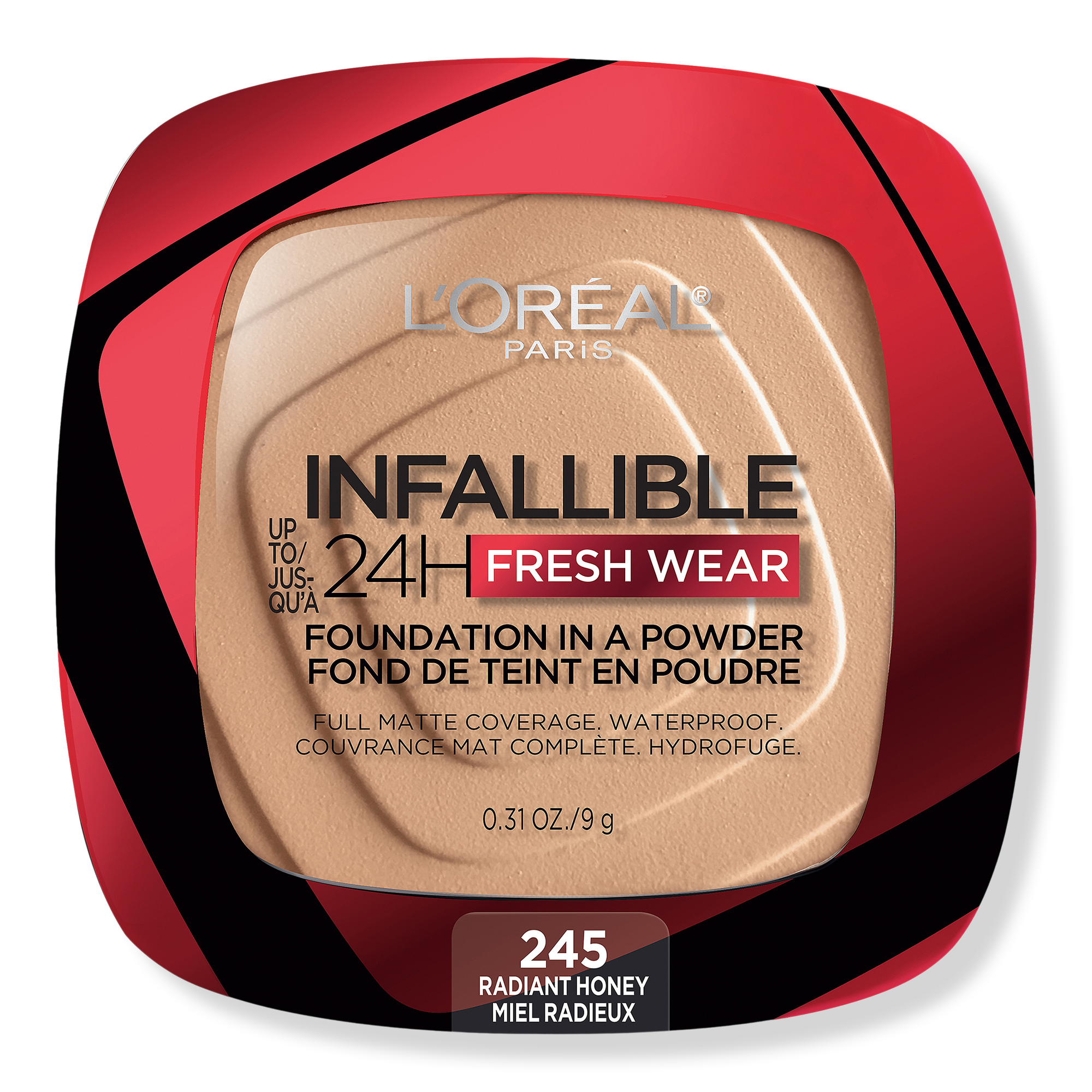 Infallible 24h Fresh Wear Foundation in a Powder - 245 Radiant Honey