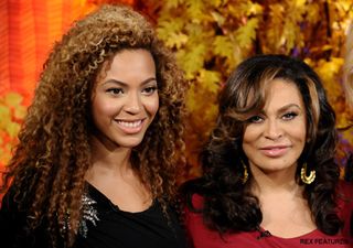 Beyonce and Tina Knowles -