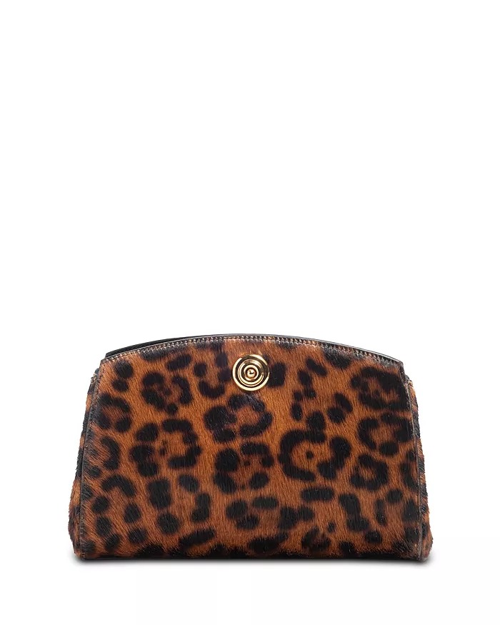 Pushlock Calf Hair Clutch