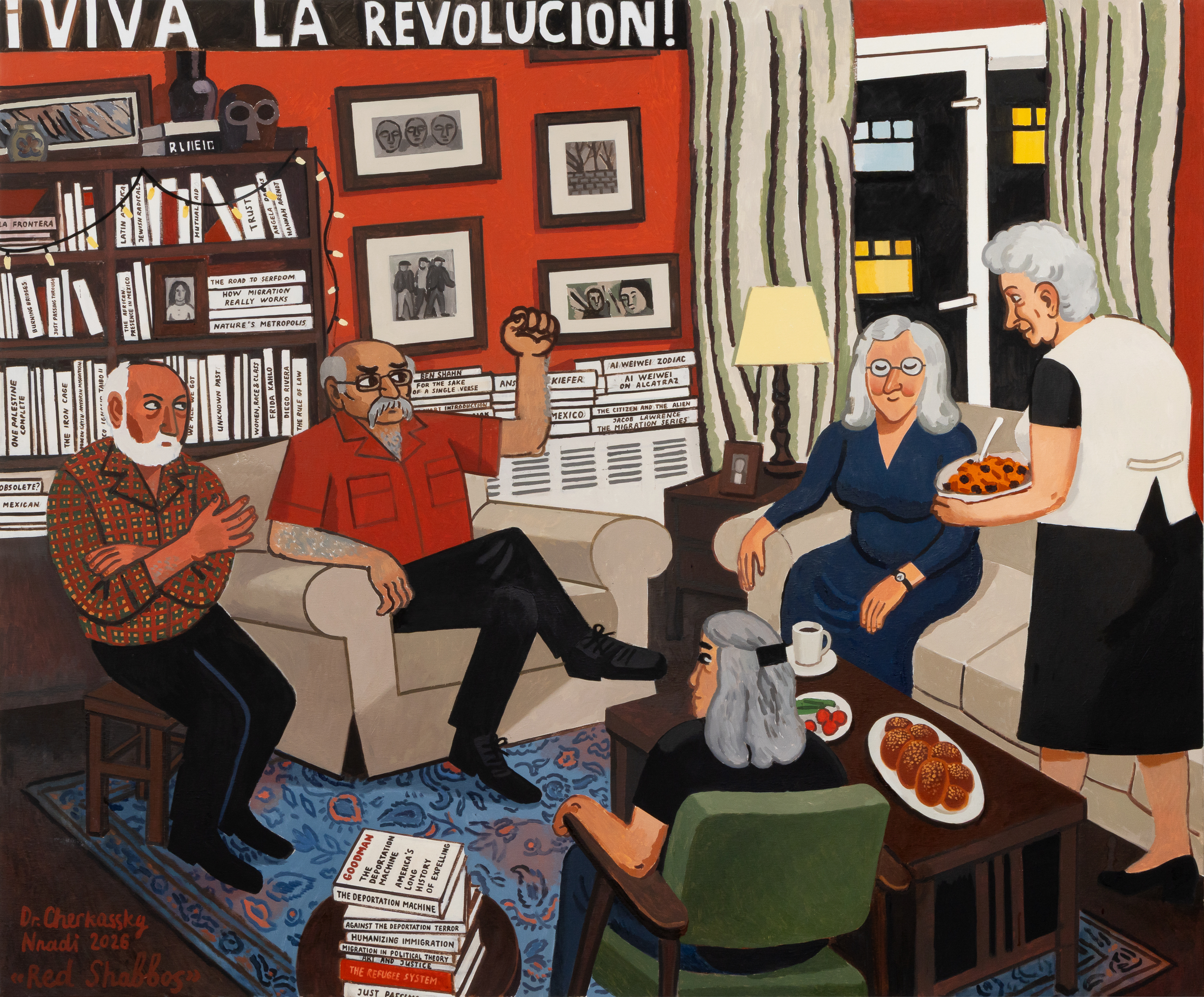 Zoya Cherkassky paintings of people in new york