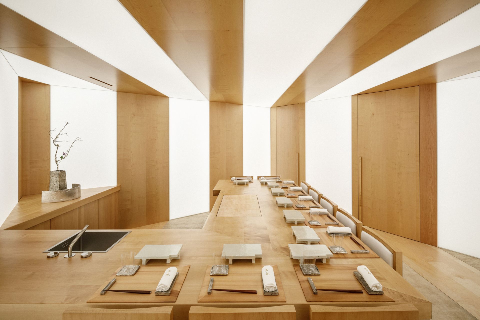 Sushi Yoshinaga and sake bar Omasake