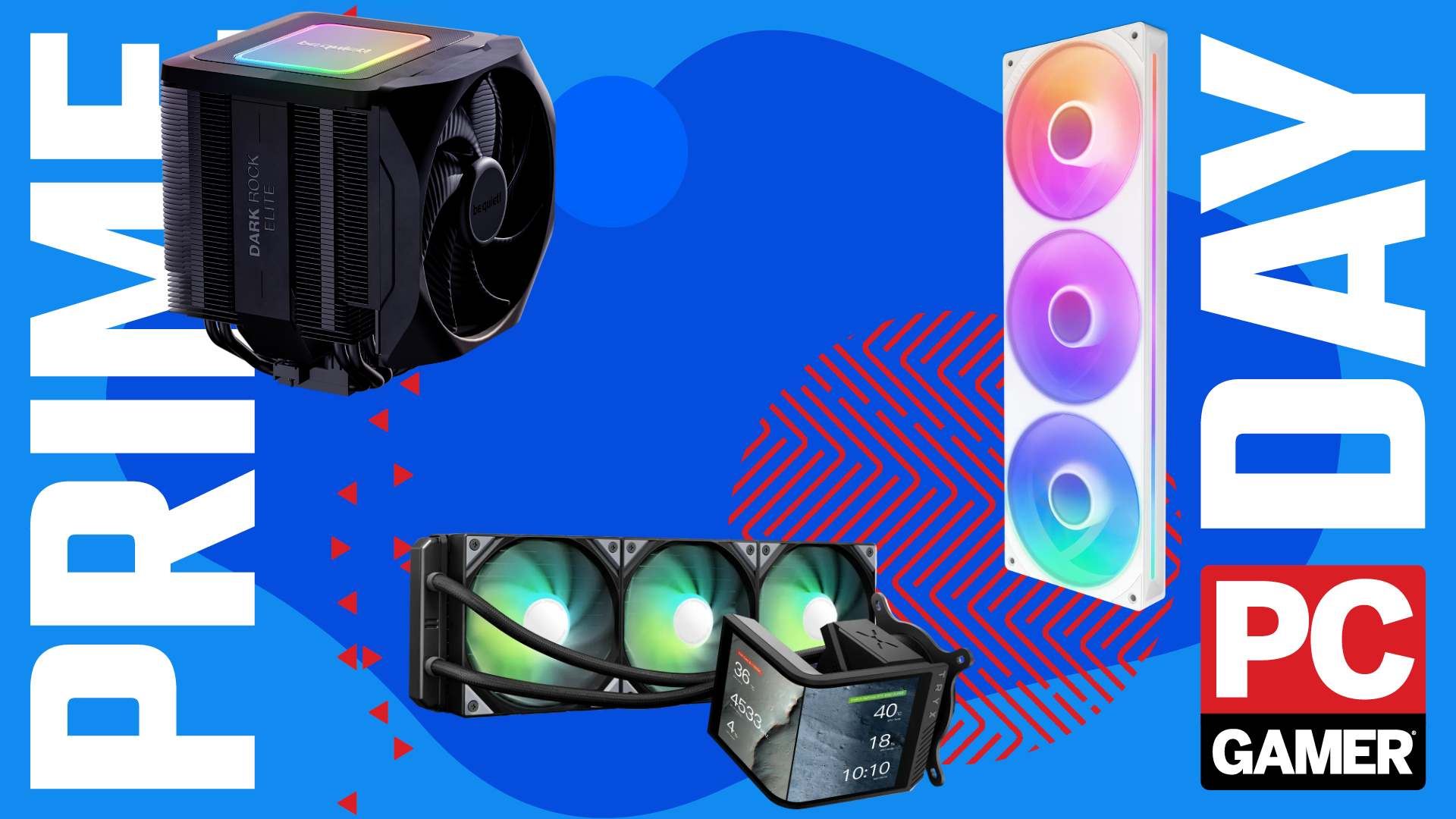 lots of coolers floating in a background