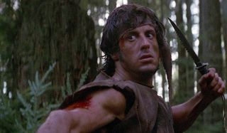 John Rambo is ready for combat in First Blood