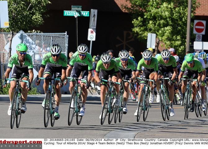 Working perfectly for the stage was Belkin with Theo Bos finishing off the job