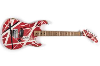 The Kramer guitar Eddie Van Halen used in Van Halen's Hot for Teacher music video
