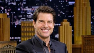 Tom Cruise visits "The Tonight Show Starring Jimmy Fallon" at Rockefeller Center on July 23, 2018 in New York City.