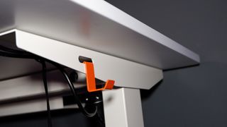 An Autonomous SmartDesk 5 being put together and installed in an office.