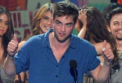 Robert Pattinson - Robert Pattinson jealous of Simon Cowell - Robert Pattinson Kristen Stewart - X Factor - Marie Claire 