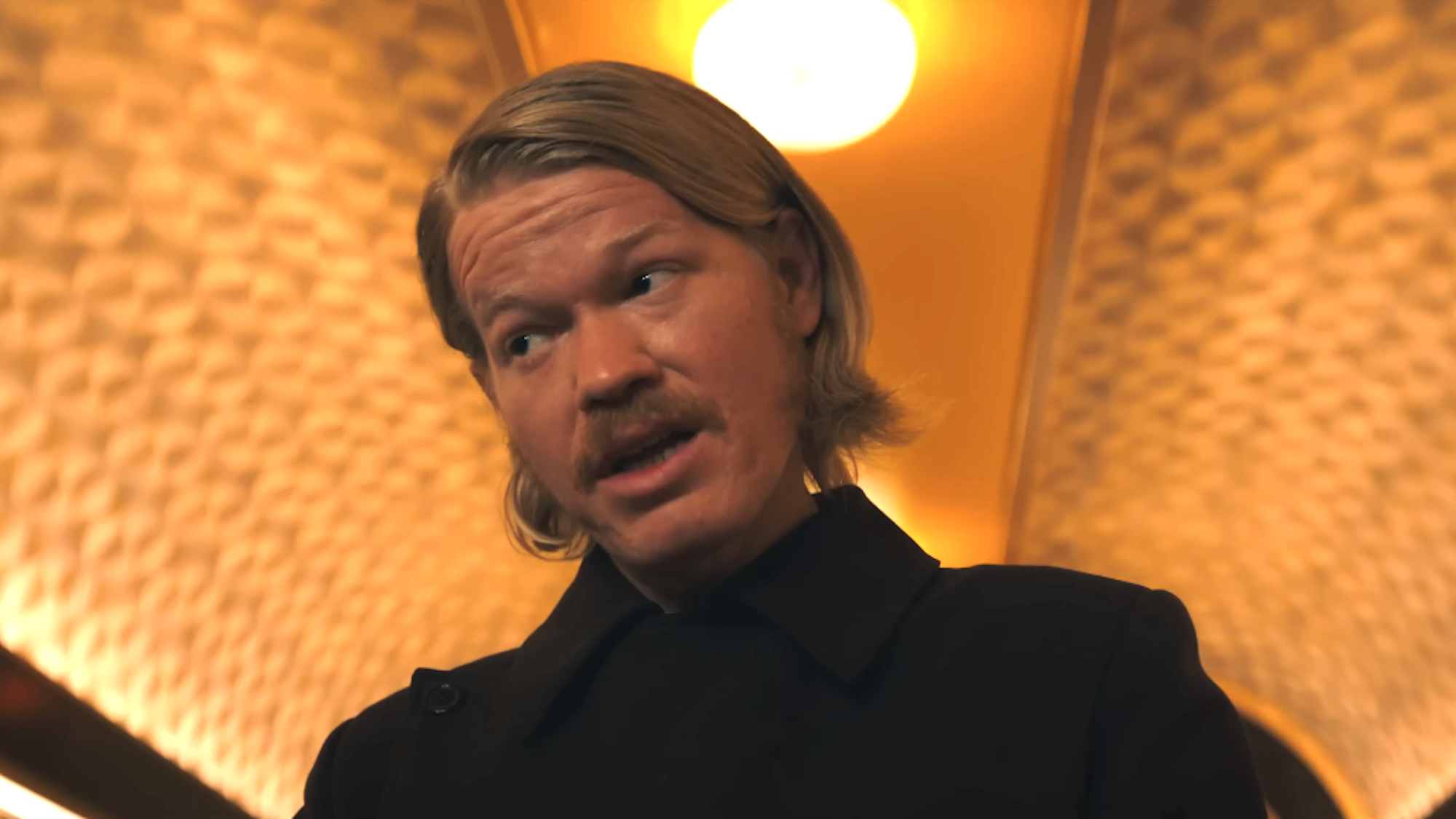 Jesse Plemons as Plutarch in Hunger Games: Sunrise on the Reaping