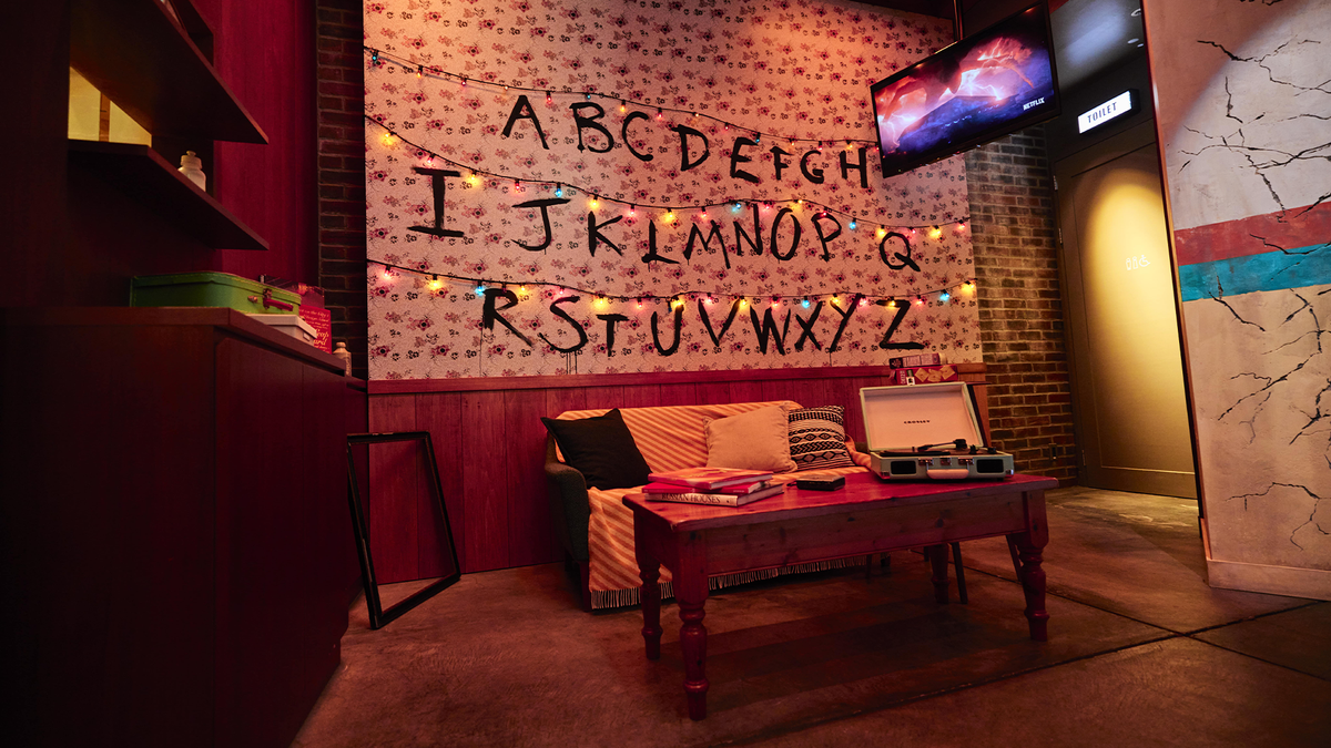 The Stranger Things restaurant