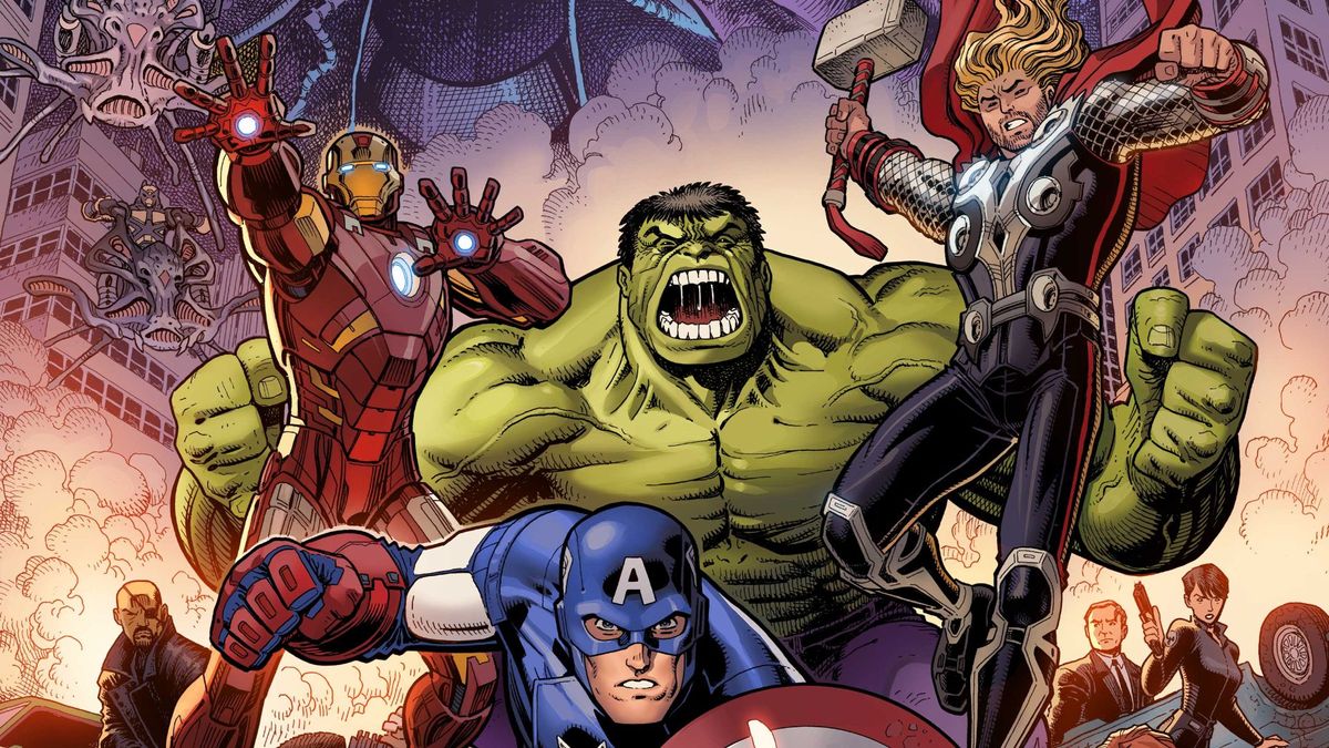 Marvel&#039;s Infinity Saga Phase 1 variant cover