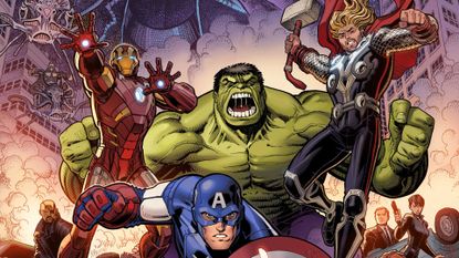 Marvel's Infinity Saga Phase 1 variant cover