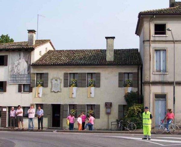 The birthplace of Pope Pius X.
