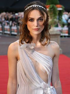 Marie Claire celebrity photos: Keira Knightley at the premiere of Atonement