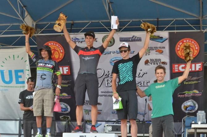 The 2014 Big Bear podium