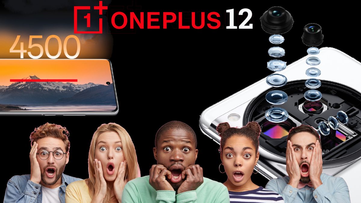 OnePlus 12's crazy 4,500 nit display outshines iPhone 15 Pro Max, Galaxy S23 Ultra