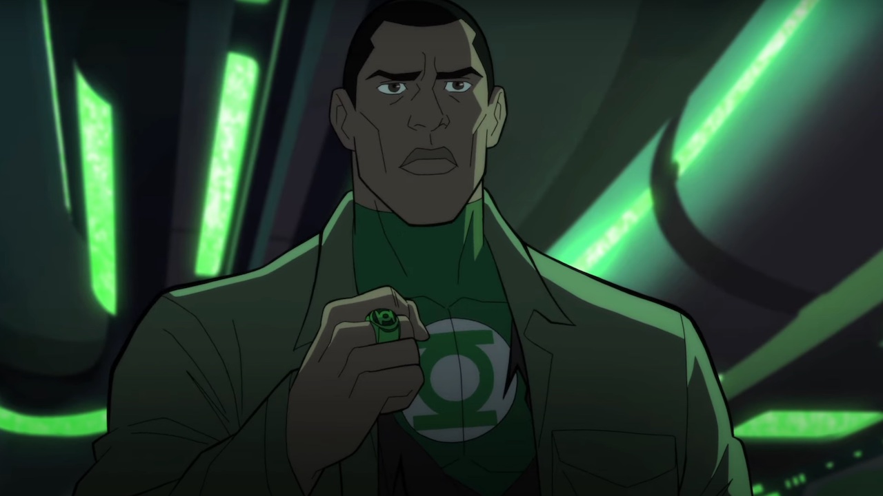 Aldis Hodge's animated John Stewart in Green Lantern: Beware My Power