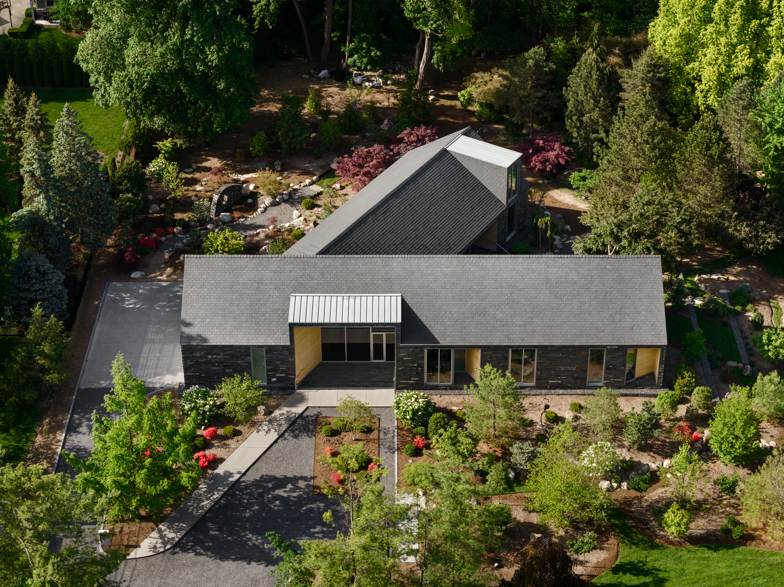 Lakeside house