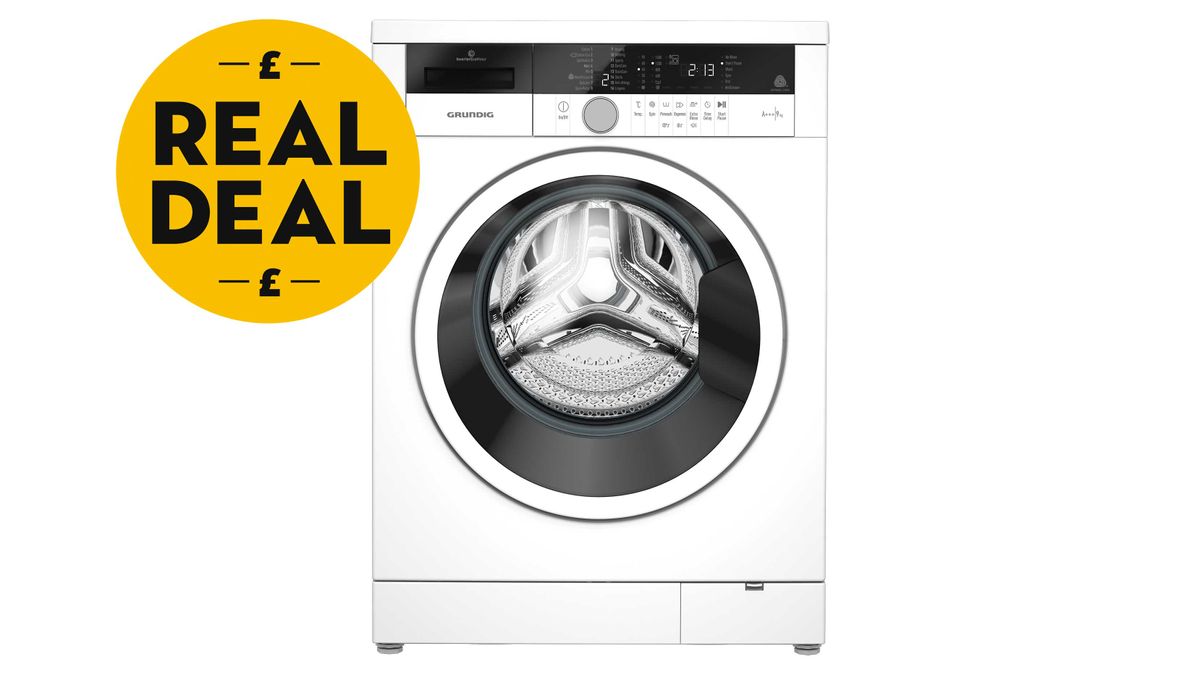 Currys' washing machine sale features an incredible Grundig model with