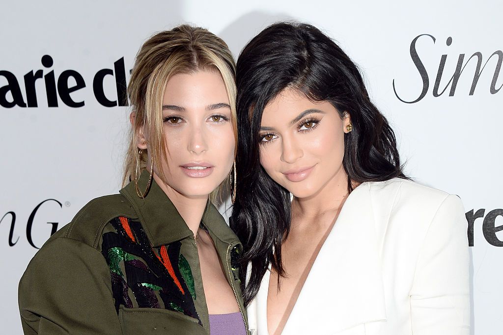 Hailey Bieber and Kylie Jenner