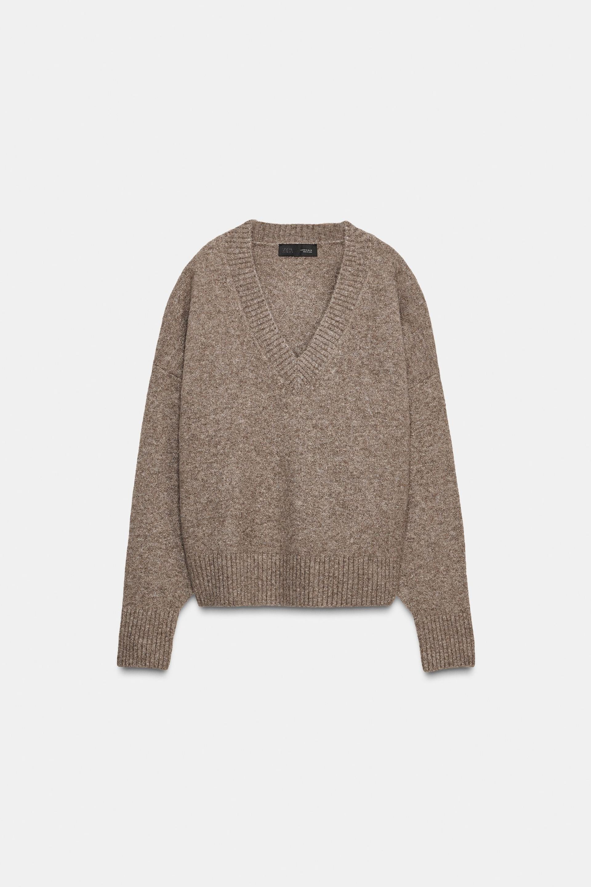 Soft Knit V-Neck Sweater