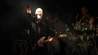 Billy Corgan of The Smashing Pumpkins performs at Hordern Pavilion on April 19, 2023 in Sydney, Australia