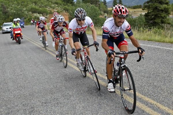 Francisco Mancebo (Canyon Bicycles) puts in one last hard effort at the front.