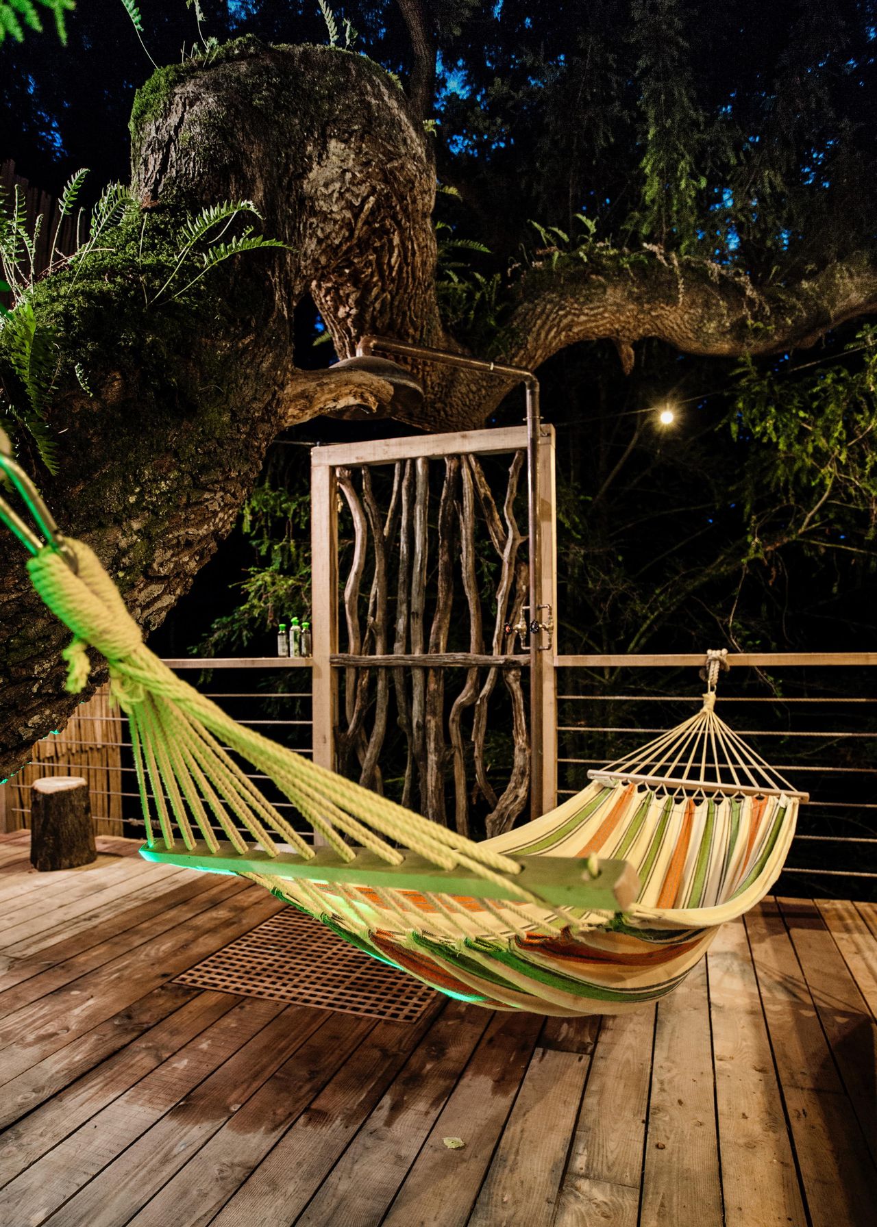The Woodsman's Treehouse at Mallinson's Woodland Retreat