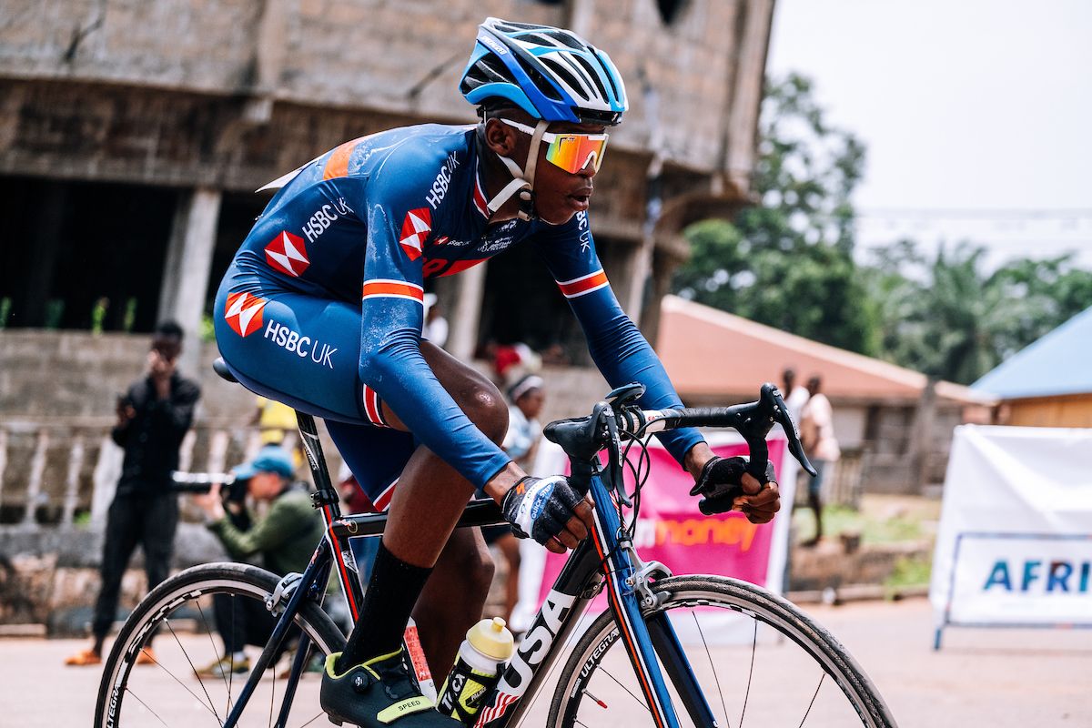 Picture by Oskar ScarsbrookSWpixcom 2630042023 Cycling SIS Science in Sport Tour de Lunsar 2023 Sierra Leone Africa
