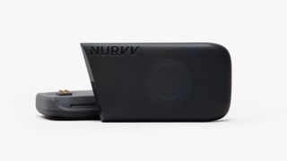 Profile view of the NURVV pod in front of a white background