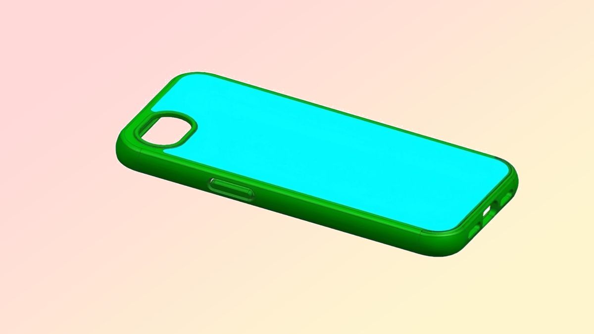 iPhone 16E render