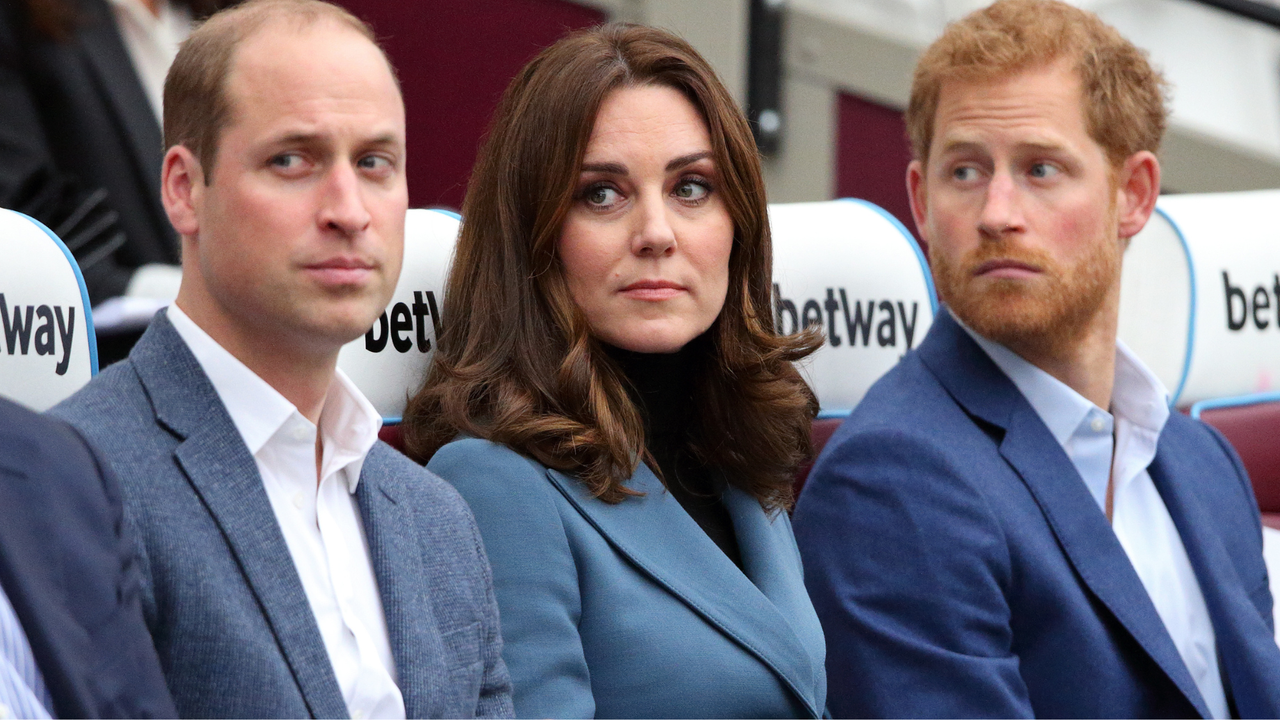 Prince William, Duke of Cambridge, Catherine, Duchess of Cambridge and Prince Harry attend the Coach Core graduation ceremony for more than 150 Coach Core apprentices at The London Stadium on October 18, 2017 in London, England.