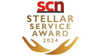 The logo for the 2024 Stellar Service Awards. 