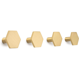 Modern Wall Hooks Made from Solid Brass