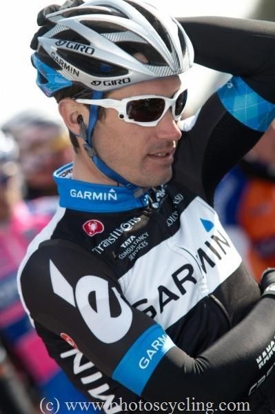 Christophe Le Mevel (Garmin-Cervelo) is settling well into his new team.