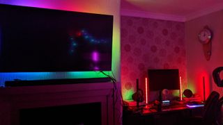 RGB Gaming desktop setup