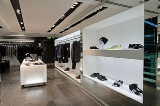 The London store marks the 10 year Y-3 partnership between Yohji Yamamoto and adidas.