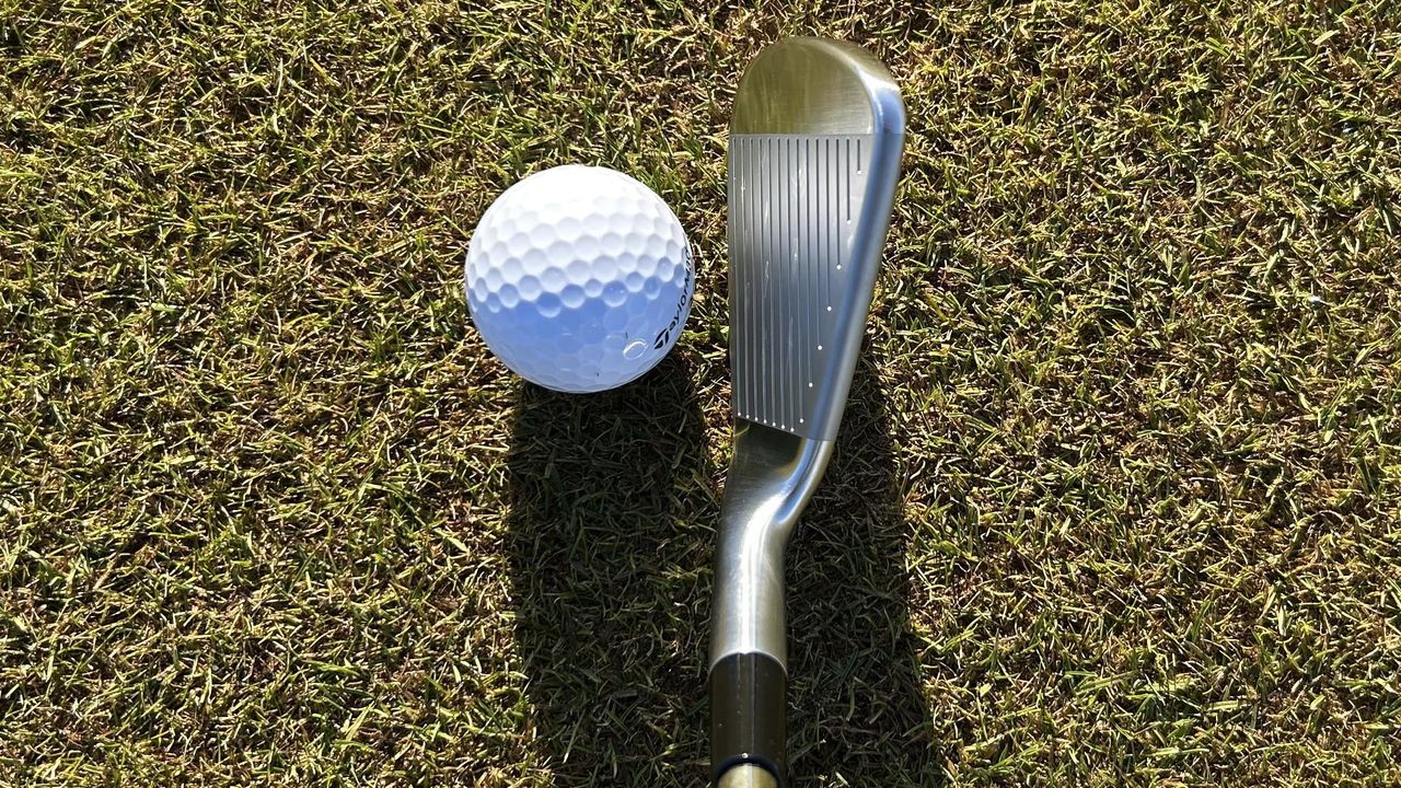 Photo of the 7 iron in the TaylorMade 2025 P790 Iron