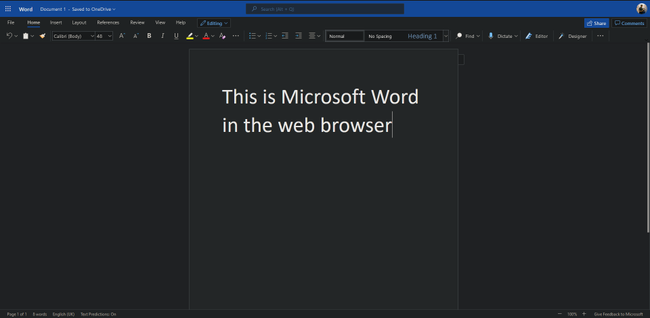 i need to use microsoft word free online
