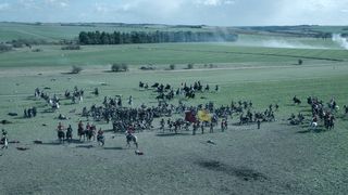 Napoleon VFX; a battlefield film shot with just extras