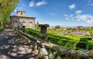 Italy Lazio Bagnaia Villa Lante