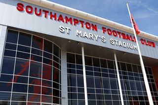 Southampton's St Mary's Stadium.