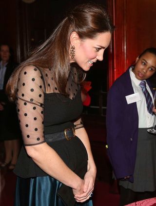 Kate Middleton pregnant at Kensington Palace
